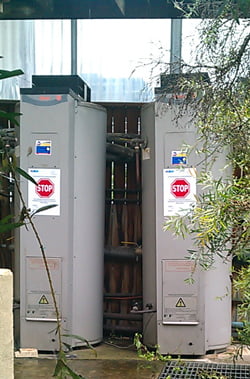Photo of commercial hot water system installed by Australian Hot Water