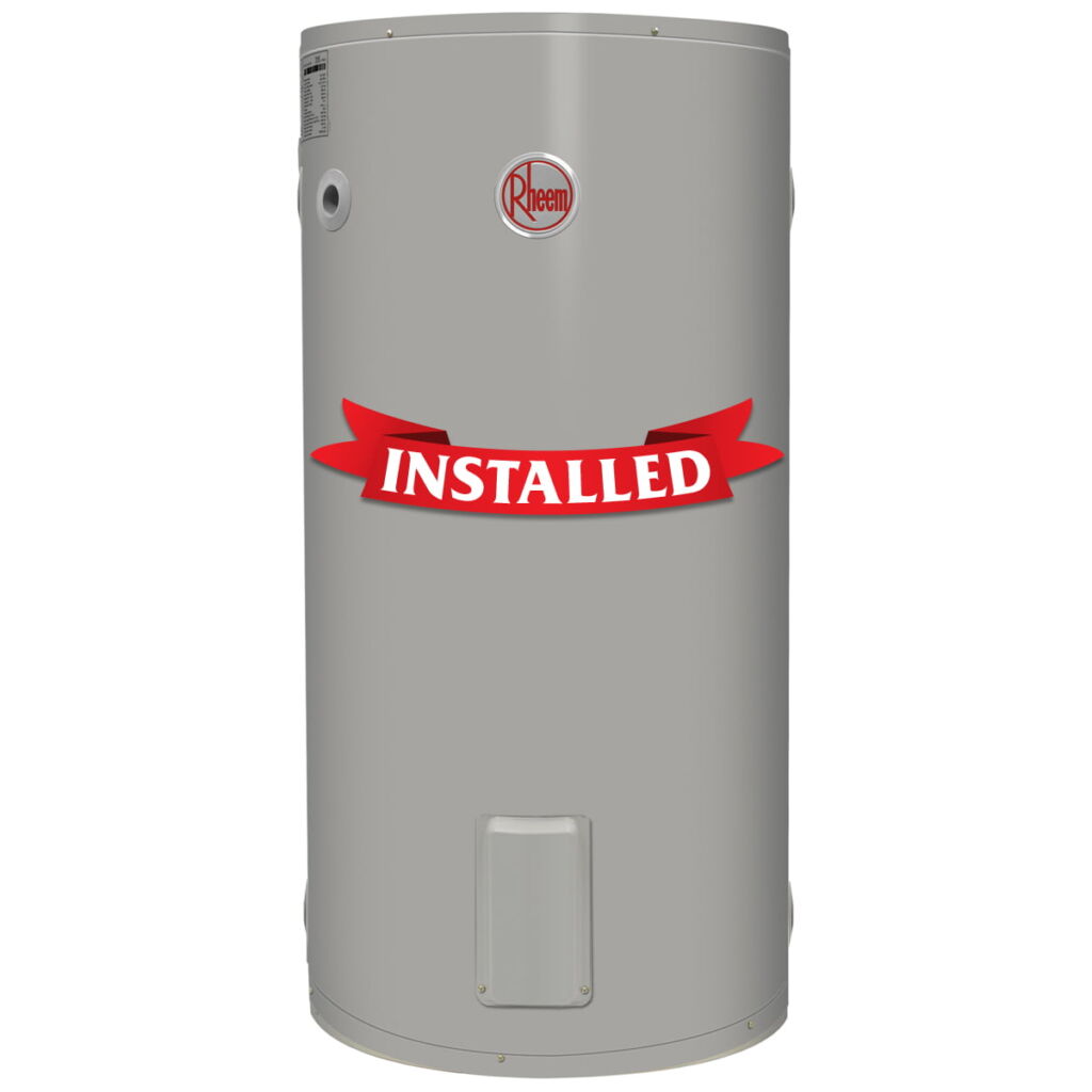 Rheem 250 Electric Hot Water Heater Installed Australian Hot Water